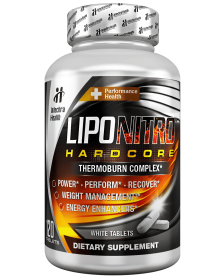 LIPONITRO Diet Pills - Ultra Energy Formula - 120 Tablets