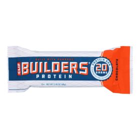 Clif Bar Builder Bar - Chocolate - Case Of 12 - 2.4 Oz