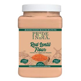 PRIDE OF INDIA Red Lentil Flour (1 lbs)