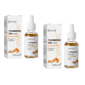 EELHOE Turmeric Dark Spot Correcting Serum Face Care Spot Moisturizing Nourishing Repairing Complexion Serum (Option: 2pcs)