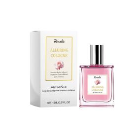 Long Lasting Fragrance With Rose - Warm & Floral Women's Perfume - 15ML (Color: Pink)