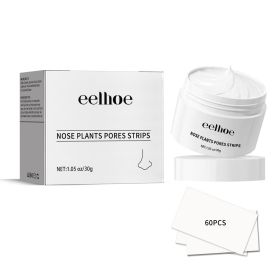 EELHOE Blackhead Cleansing Cream Skin Oil Blackheads Acne Keratin Cleansing Repairing Pores Tearing Nose Strips (Option: 1PCS)