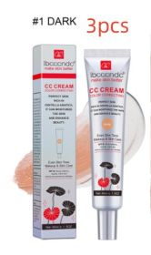 Centella Asiatica CC Cream Concealer Invisible Pores (Option: 1 Dark-3PCS)